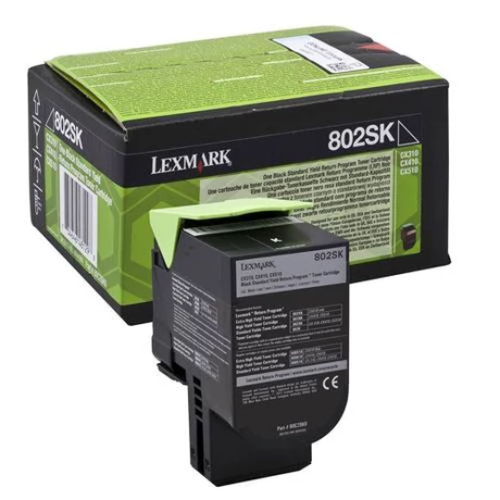 Eredeti Lexmark CX310 bk - 2.500 oldal