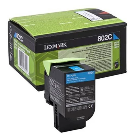 Eredeti Lexmark CX310 cyan - 1.000 oldal