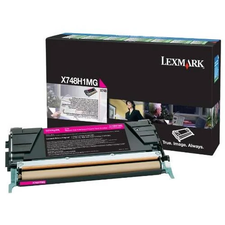 Eredeti Lexmark X748 magenta - 10.000 oldal