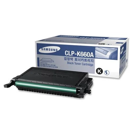 Eredeti Samsung CLP-K660A fekete - 2.500 oldal