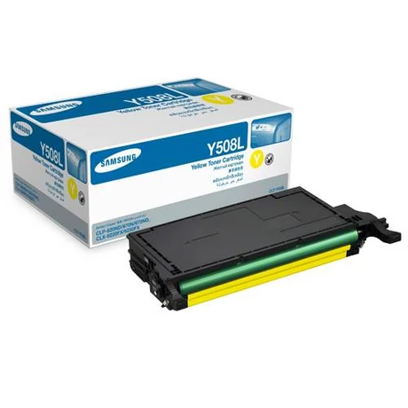 Eredeti Samsung CLT-Y5082L sárga toner - 4.000 oldal