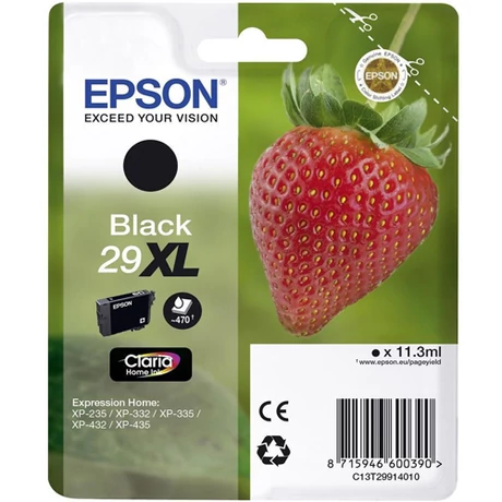 Eredeti Epson T2991 fekete - 470 oldal