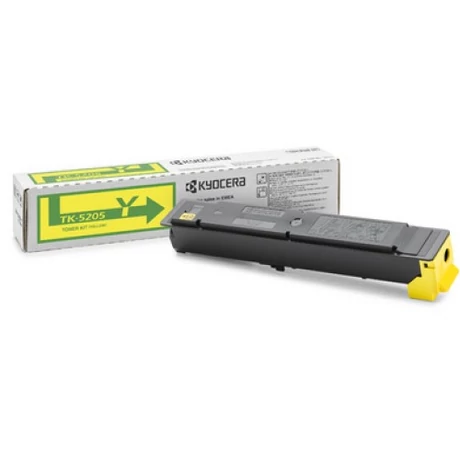 Eredeti Kyocera TK-5205 yellow - 12.000 oldal