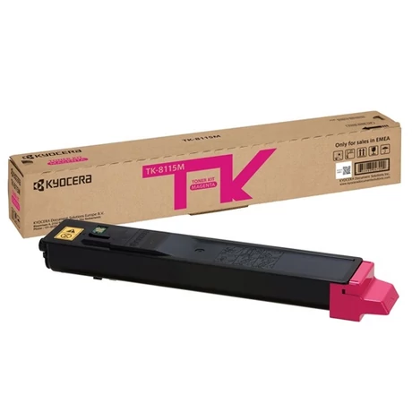 Eredeti Kyocera TK-8115 magenta - 6.000 oldal